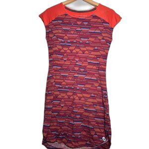 Smartwool Tunic Dress Women's Size XS Merino Wool Outdoor Athletic Hiking coral